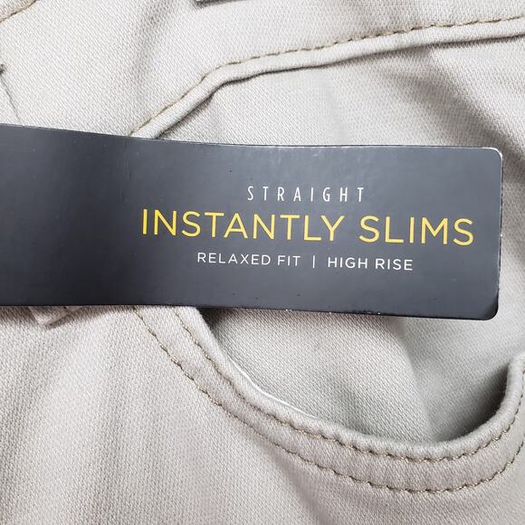 NWT Lee Women’s Instantly Slims Straight Leg Jeans 12 Short • High-Rise Relaxed - Picture 7 of 14